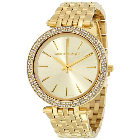 michael kors girl gold watch|michael kors diamond watch women's.